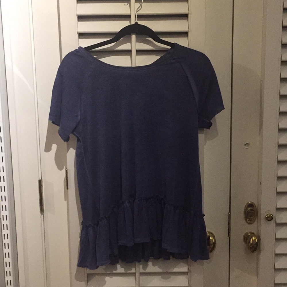 Francesca’s ruffle top